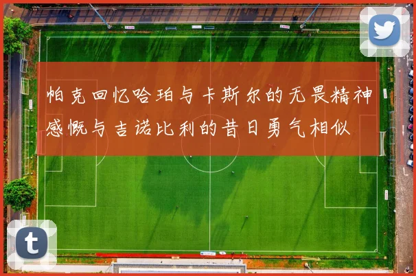 帕克回忆哈珀与卡斯尔的无畏精神感慨与吉诺比利的昔日勇气相似